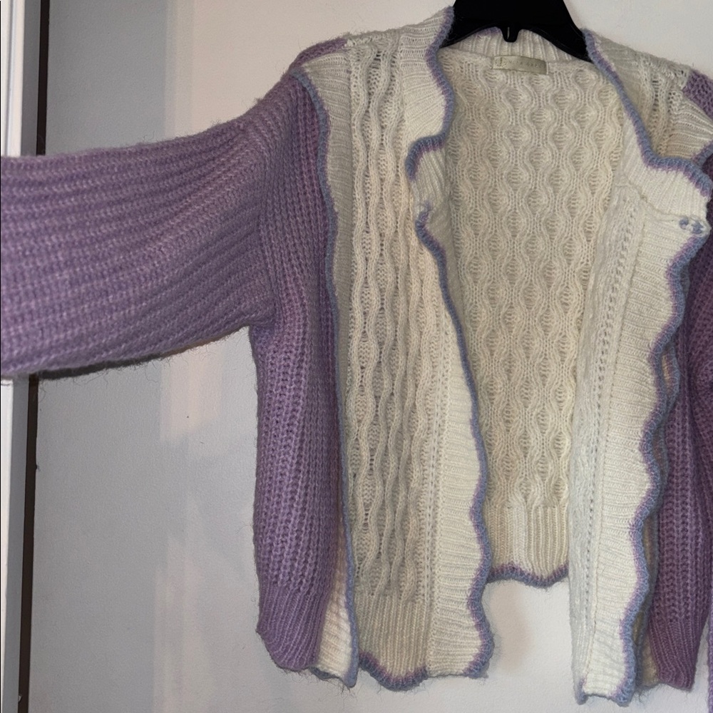 Vita Grace Knitted Pastel Cardigan - Picture 4 of 7